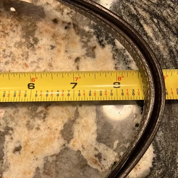 Coach Dark chocolate patent leather shoulder bag. Z25842 - Picture 13 of 13